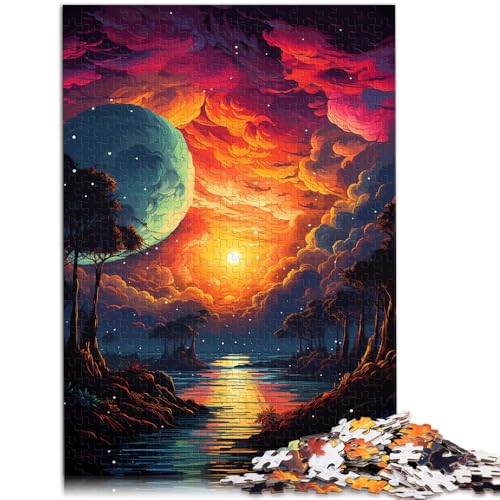 Puzzle für Erwachsene, 1000 Teile, Sonnenuntergangslandschaft, Mustermontage, Herausforderung für die Gehirnintelligenz, süchtig machendes Spielzeug, 50 x 75 cm, Puzzle für Erwachsene, 1000 Teile, Sonnenuntergangslandschaft, Mustermontage, Herausforderung für die Gehirnintelligenz, süchtig machendes Spielzeug, 50 x 75 cm, von SYUNFEI