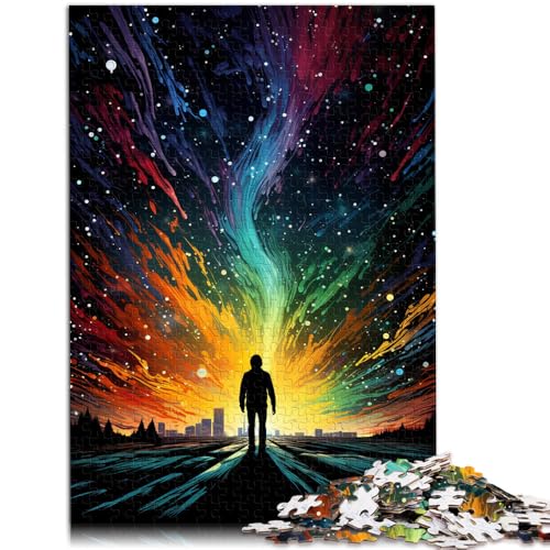 Puzzle 1000 Teile für Erwachsene, Spaziergang zwischen den Sternen, Lernspiel für Geburtstag, Weihnachten, 26x38cm Puzzle 1000 Teile für Erwachsene, Spaziergang zwischen den Sternen, Lernspiel für Geburtstag, Weihnachten, 26x38cm von SYUNFEI