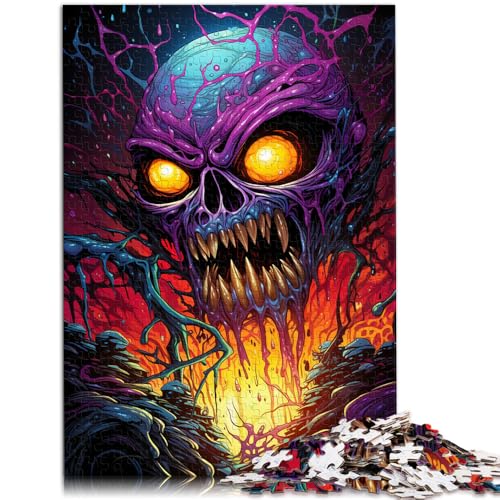 Puzzle für Erwachsene, 1000 Teile, Spinnen-Lernpuzzle, Weihnachtswunschliste mit Weihnachtsmann,50x75cm, für Teenager ab 14 Jahren von SYUNFEI