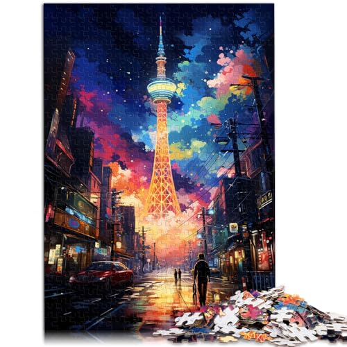 1000-teiliges Puzzle für Erwachsene, Straßenszene des Osaka Tower, Lernspiele, Heimdekoration, Puzzle, EIN Kunstwerk, 50 x 75 cm 1000-teiliges Puzzle für Erwachsene, Straßenszene des Osaka Tower, Lernspiele, Heimdekoration, Puzzle, EIN Kunstwerk, 50 x 75 cm von SYUNFEI