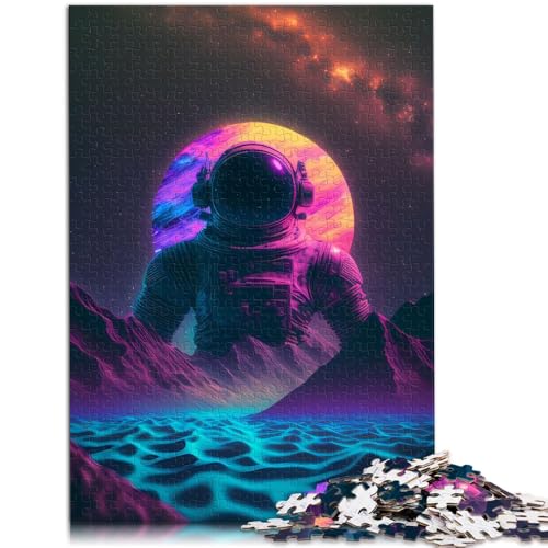 Puzzle für Erwachsene, 1000 Teile, Synthwave-Astronaut, für Puzzle-Geschenke, Geburtstagsgeschenke, Geschenke, Wandkunst, 14,96 x 20,47 Zoll, für 14-Jährige Puzzle für Erwachsene, 1000 Teile, Synthwave-Astronaut, für Puzzle-Geschenke, Geburtstagsgeschenke, Geschenke, Wandkunst, 14,96 x 20,47 Zoll, für 14-Jährige von SYUNFEI