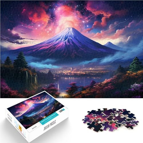 Puzzle für Erwachsene, 2000 Teile, farbenfrohes Spielzeug mit dem Berg Fuji, intellektuelles Spiel, einzigartige Geburtstags, 27,56 x 39,37 Zoll, Puzzle für Erwachsene, 2000 Teile, farbenfrohes Spielzeug mit dem Berg Fuji, intellektuelles Spiel, einzigartige Geburtstags, 27,56 x 39,37 Zoll, von SYUNFEI