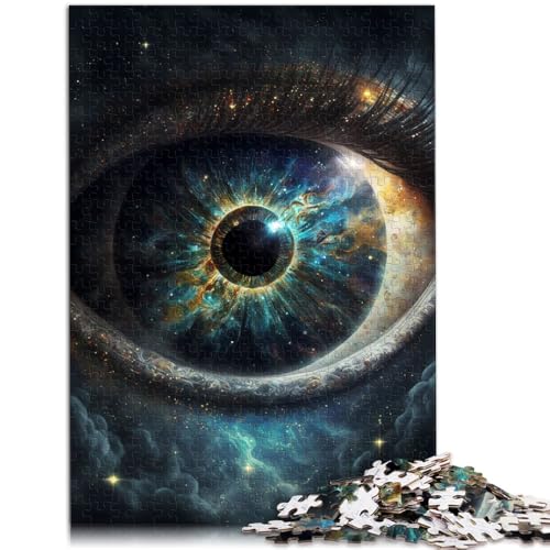 Puzzle 1000 Teile für Erwachsene „Die Kunst des Auges“, lustige Spiele ganze Familie, 50 x 75 cm, für 14-Jährige Puzzle 1000 Teile für Erwachsene „Die Kunst des Auges“, lustige Spiele ganze Familie, 50 x 75 cm, für 14-Jährige von SYUNFEI