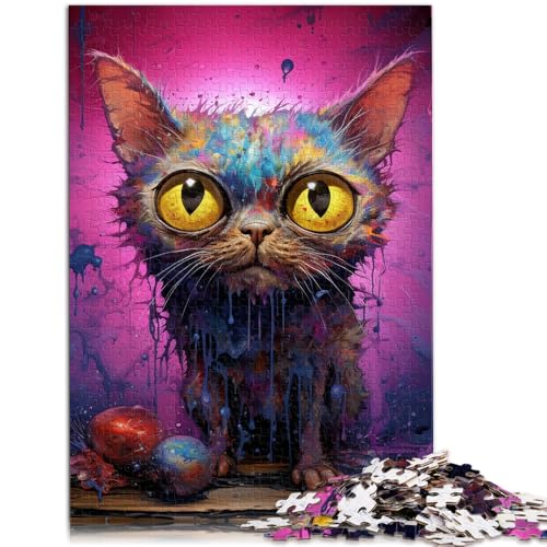 Puzzle für Erwachsene, 2000 Teile, Tiere, Katzen, anspruchsvolles Spiel, Puzzle zum Stressabbau, 60 x 100 cm, für Teenager ab 14 Jahren von SYUNFEI