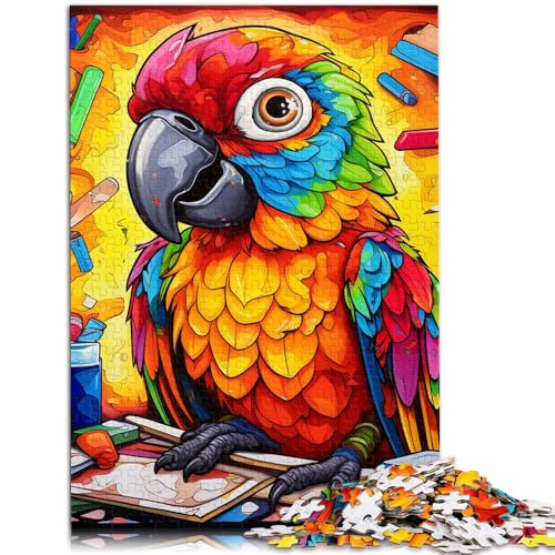 1000-teiliges Puzzle für Erwachsene, Tiere, Vögel, Papageien, Lernspiel, Herausforderung, Spielzeug, lustiges Geschenk, 50 x 75 cm, für 14-Jährige 1000-teiliges Puzzle für Erwachsene, Tiere, Vögel, Papageien, Lernspiel, Herausforderung, Spielzeug, lustiges Geschenk, 50 x 75 cm, für 14-Jährige von SYUNFEI