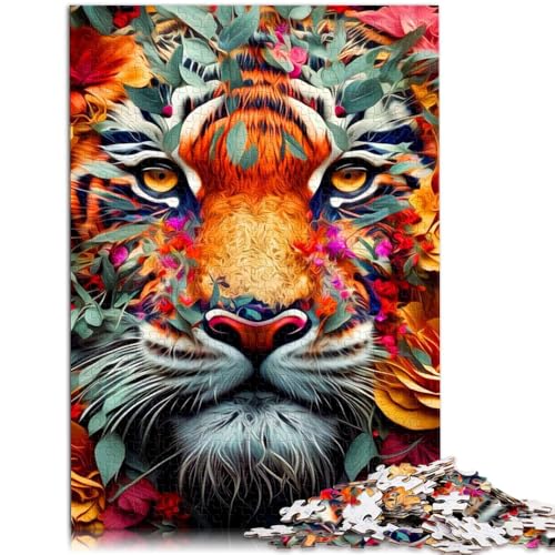 Puzzle für Erwachsene, 1000 Teile, Tiger-Denkspiel, ganze Familie, 26x38cm, für Teenager ab 14 Jahren von SYUNFEI