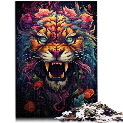 Puzzle für Erwachsene, 1000 Teile, Tiger-Denkspiel, anspruchsvoll, Aber lustig und humorvoll, 50 x 75 cm, für Teenager ab 14 Jahren Puzzle für Erwachsene, 1000 Teile, Tiger-Denkspiel, anspruchsvoll, Aber lustig und humorvoll, 50 x 75 cm, für Teenager ab 14 Jahren von SYUNFEI
