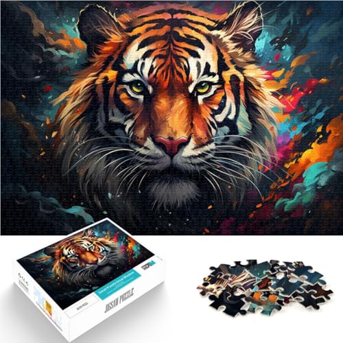 Puzzle für Erwachsene, Tiger's Jigsaws Puzzles, 1000 Teile, Puzzles für Erwachsene und Kinder, 14,96 x 20,47 Zoll, Papppuzzles für Erwachsene und Kinder, Spielzeug, Denkspiel Puzzle für Erwachsene, Tiger's Jigsaws Puzzles, 1000 Teile, Puzzles für Erwachsene und Kinder, 14,96 x 20,47 Zoll, Papppuzzles für Erwachsene und Kinder, Spielzeug, Denkspiel von SYUNFEI