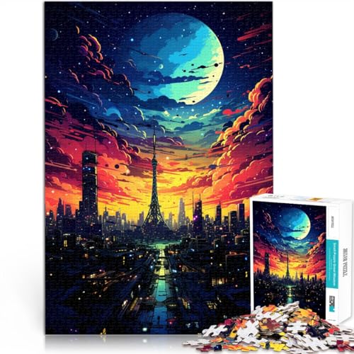 Puzzle 1000 Teile für Erwachsene Tokio Japan Denkspiel Jedes Teil ist einzigartig - Herausforderndes Familienspaßspiel 14,96 Zoll x 20,47 Zoll Puzzle 1000 Teile für Erwachsene Tokio Japan Denkspiel Jedes Teil ist einzigartig - Herausforderndes Familienspaßspiel 14,96 Zoll x 20,47 Zoll von SYUNFEI
