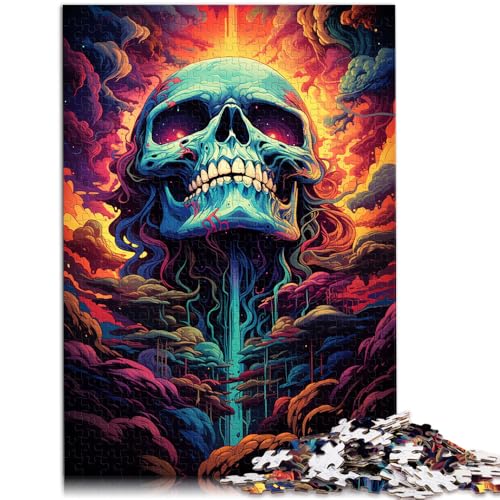 1000-teiliges Puzzle für Erwachsene, Totenkopf, Lernspiel, Herausforderungsspielzeug, ganze Familie, 50 x 75 cm, 1000-teiliges Puzzle für Erwachsene, Totenkopf, Lernspiel, Herausforderungsspielzeug, ganze Familie, 50 x 75 cm, von SYUNFEI