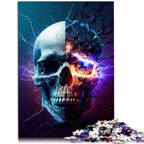 2000-teiliges Puzzle für Erwachsene. Schnelligkeitswettbewerb mit Totenkopfhand. Jedes Teil ist einzigartig. Anspruchsvolles Familienspiel. 27,56 x 39,37 Zoll. Für 14-Jährige. von SYUNFEI