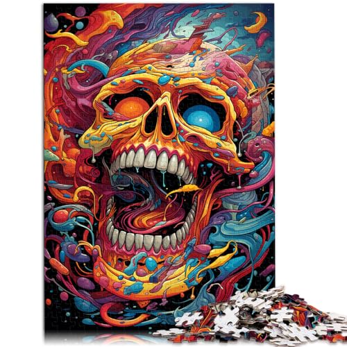 Puzzle für Erwachsene, 1000 Teile, Totenkopfhand-Schnelligkeitswettbewerb, ganze Familie, 50 x 75 cm, für Teenager ab 14 Jahren von SYUNFEI