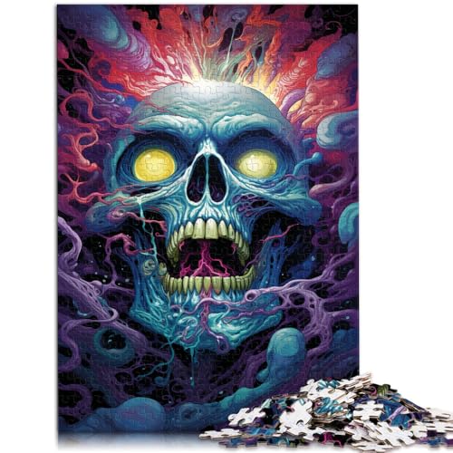 Puzzle für Erwachsene mit 1000 Teilen, Totenkopfkunst, Denkspiel, Spaß für Zuhause, Geburtstagsgeschenk, Reisegeschenk,38x52cm Puzzle für Erwachsene mit 1000 Teilen, Totenkopfkunst, Denkspiel, Spaß für Zuhause, Geburtstagsgeschenk, Reisegeschenk,38x52cm von SYUNFEI