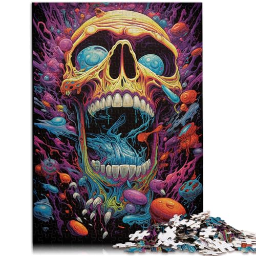1000-teiliges Puzzle für Erwachsene, Totenkopf-Monster, Lernspielzeug, tolles Geschenk für die ganze Familie, 26x38cm, für Teenager ab 14 Jahren 1000-teiliges Puzzle für Erwachsene, Totenkopf-Monster, Lernspielzeug, tolles Geschenk für die ganze Familie, 26x38cm, für Teenager ab 14 Jahren von SYUNFEI