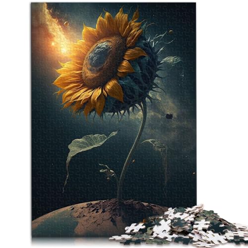 Puzzle für Erwachsene, 1000 Teile, Universum-Sonnenblume, Denksport-Puzzle, 14,96 x 20,47 Zoll, anspruchsvolles Puzzlespiel und Familienspiel Puzzle für Erwachsene, 1000 Teile, Universum-Sonnenblume, Denksport-Puzzle, 14,96 x 20,47 Zoll, anspruchsvolles Puzzlespiel und Familienspiel von SYUNFEI