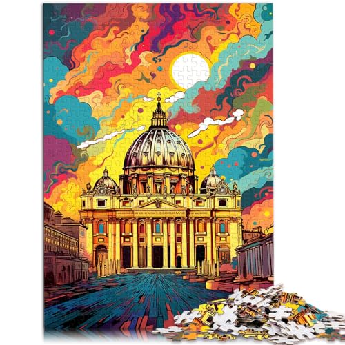 Puzzle für Erwachsene, 2000 Teile, Vatikanstadt, Spielzeug, Denkspiel, ganze Familie, 70 x 100 cm, für 14-Jährige Puzzle für Erwachsene, 2000 Teile, Vatikanstadt, Spielzeug, Denkspiel, ganze Familie, 70 x 100 cm, für 14-Jährige von SYUNFEI