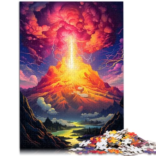 Puzzle für Erwachsene, 1000 Teile, Vulkanausbrüche, Lernspielzeug, Familienspiele, Geschenkideen,50x75cm, für Teenager ab 14 Jahren Puzzle für Erwachsene, 1000 Teile, Vulkanausbrüche, Lernspielzeug, Familienspiele, Geschenkideen,50x75cm, für Teenager ab 14 Jahren von SYUNFEI