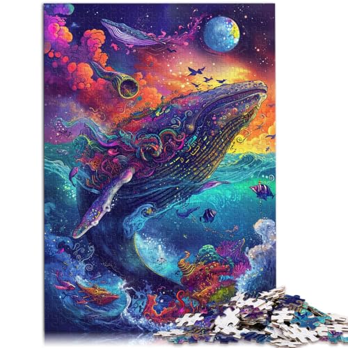 1000-teiliges Puzzle für Erwachsene, Wal-Denkspiel, ganze Familie, 50 x 75 cm, für Teenager ab 14 Jahren 1000-teiliges Puzzle für Erwachsene, Wal-Denkspiel, ganze Familie, 50 x 75 cm, für Teenager ab 14 Jahren von SYUNFEI