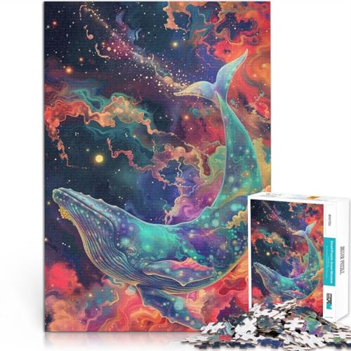 Puzzle für Erwachsene, 2000 Teile, Psychedelischer Wal-Weltraum, DIY-Puzzle-Spielzeug, Lernspiel für Geburtstag, Weihnachten, 27,56 x 39,37 Zoll, für 14-Jährige Puzzle für Erwachsene, 2000 Teile, Psychedelischer Wal-Weltraum, DIY-Puzzle-Spielzeug, Lernspiel für Geburtstag, Weihnachten, 27,56 x 39,37 Zoll, für 14-Jährige von SYUNFEI