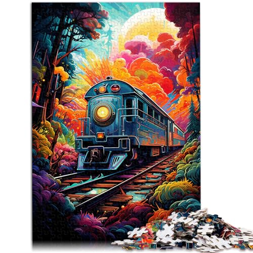 Puzzle Erwachsene mit 2000 Teilen, Waldzug, Familienspiel Erwachsene und jedes Teil ist einzigartig – anspruchsvolles Familienspiel, 70 x 100 cm, Teenager ab 14 Jahren von SYUNFEI
