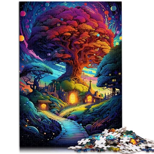 Puzzle für Erwachsene, 1000 Teile, Weltbaum, Lernpuzzle, einzigartiges Herausforderungsspiel, 50 x 75 cm, für Teenager ab 14 Jahren Puzzle für Erwachsene, 1000 Teile, Weltbaum, Lernpuzzle, einzigartiges Herausforderungsspiel, 50 x 75 cm, für Teenager ab 14 Jahren von SYUNFEI