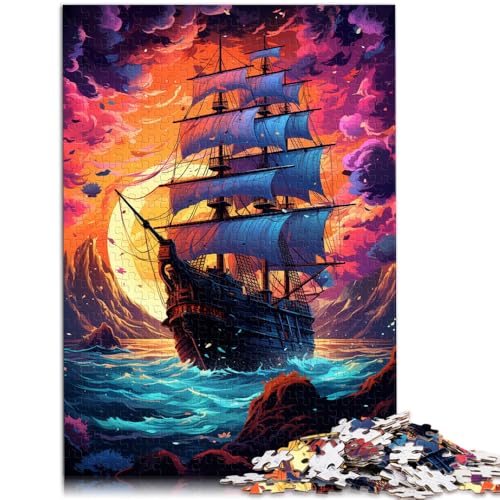Puzzle für Erwachsene, Weltraum, Piratenschiff, Colorfu-Puzzles für Erwachsene, 2000 Teile, 70 x 100 cm, graue Kartenpuzzle, Puzzle – anspruchsvolles Spiel Puzzle für Erwachsene, Weltraum, Piratenschiff, Colorfu-Puzzles für Erwachsene, 2000 Teile, 70 x 100 cm, graue Kartenpuzzle, Puzzle – anspruchsvolles Spiel von SYUNFEI