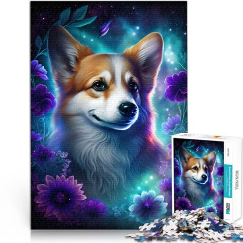 Puzzle für Erwachsene mit 1000 Teilen, Weltraum-Corgi-Spielzeug, Denkspiel für Erwachsene, ganze Familie,38x52cm Puzzle für Erwachsene mit 1000 Teilen, Weltraum-Corgi-Spielzeug, Denkspiel für Erwachsene, ganze Familie,38x52cm von SYUNFEI