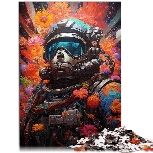 Puzzle für Erwachsene, Weltraum-Piratensoldaten, Puzzle 1000 Teile für Erwachsene und Kinder, 50 x 75 cm, Holzbrettpuzzle, einzigartiges Herausforderungsspiel von SYUNFEI