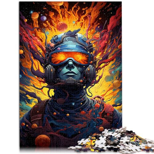 Puzzle für Erwachsene, 1000 Teile, Weltraumkrieger, Lernspiele, Heimdekoration, Puzzle, EIN Kunstwerk, 50 x 75 cm, für Jugendliche ab 14 Jahren von SYUNFEI