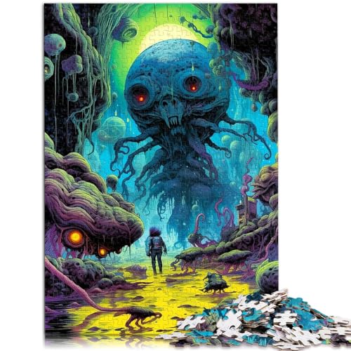 Puzzle 1000 Teile für Erwachsene Weltraummonster Puzzle Lernspiele Lernspiel für Geburtstag, Weihnachten 38 x 52 cm für 14-Jährige Puzzle 1000 Teile für Erwachsene Weltraummonster Puzzle Lernspiele Lernspiel für Geburtstag, Weihnachten 38 x 52 cm für 14-Jährige von SYUNFEI
