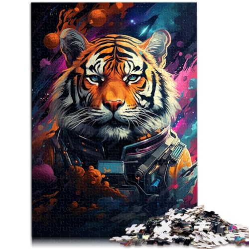 Puzzle für Erwachsene, 2000 Teile, Weltraumtiger, Spaß für die ganze Familie, Herausforderung für die Gehirnintelligenz, süchtig machendes Spielzeug, 70 x 100 cm, von SYUNFEI