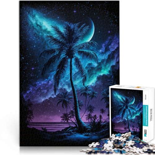 Puzzle für Erwachsene, 2000 Teile, Galaxy Art Beach, Puzzlespiel, Herausforderung für die Gehirnintelligenz, süchtig machendes Spielzeug, 27,56 x 39,37 Zoll, für 14-Jährige von SYUNFEI
