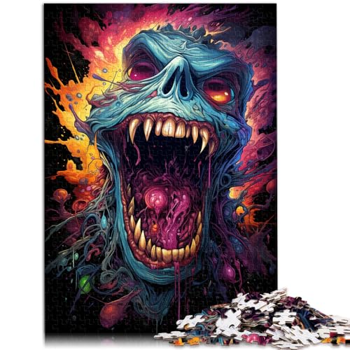 Puzzle für Erwachsene, 2000 Teile, böser Dämon, Spielzeug, Denkspiel, ganze Familie, 70 x 100 cm, für 14-Jährige von SYUNFEI