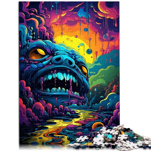 Puzzle für Erwachsene, 1000 Teile, böses Monster, Lernspielzeug, Familienspiele, Weihnachtspuzzle, Geschenke, 26x38cm, für Teenager ab 14 Jahren Puzzle für Erwachsene, 1000 Teile, böses Monster, Lernspielzeug, Familienspiele, Weihnachtspuzzle, Geschenke, 26x38cm, für Teenager ab 14 Jahren von SYUNFEI