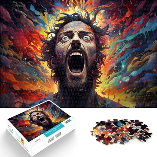 1000-teiliges Puzzle für Erwachsene, farbiges Tramp-Lernspiel, Herausforderungsspielzeug, Lernspiel für Geburtstag, Weihnachten, 26x38cm, für Teenager ab 14 Jahren 1000-teiliges Puzzle für Erwachsene, farbiges Tramp-Lernspiel, Herausforderungsspielzeug, Lernspiel für Geburtstag, Weihnachten, 26x38cm, für Teenager ab 14 Jahren von SYUNFEI
