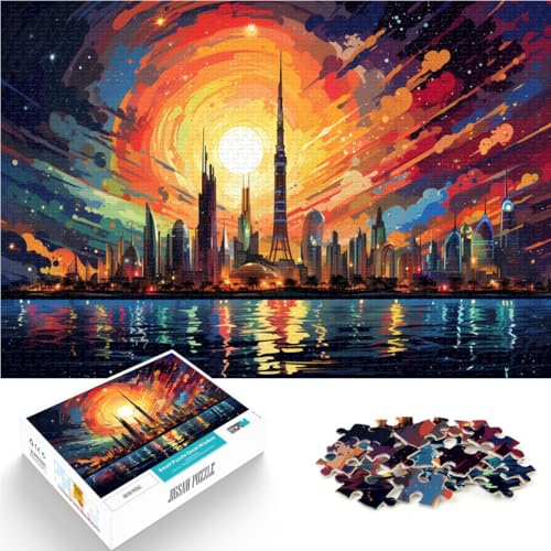Puzzle 1000 Teile für Erwachsene Buntes VAE-Puzzle Lernspiele 10,27 Zoll x 14,96 Zoll Familienspiel Stressabbau Schwieriges Herausforderungspuzzle Puzzle 1000 Teile für Erwachsene Buntes VAE-Puzzle Lernspiele 10,27 Zoll x 14,96 Zoll Familienspiel Stressabbau Schwieriges Herausforderungspuzzle von SYUNFEI