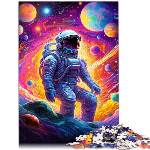Puzzle für Erwachsene, 1000 Teile, Astronauten-Lernpuzzle, tolles, 50 x 75 cm, für Teenager ab 14 Jahren von SYUNFEI