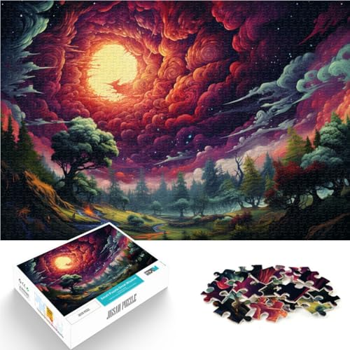 Puzzle 1000 Teile für Erwachsene, bunter Tornado, lustige Spiele, Wanddekoration, einzigartige Geburtstags, 38x52cm Puzzle 1000 Teile für Erwachsene, bunter Tornado, lustige Spiele, Wanddekoration, einzigartige Geburtstags, 38x52cm von SYUNFEI