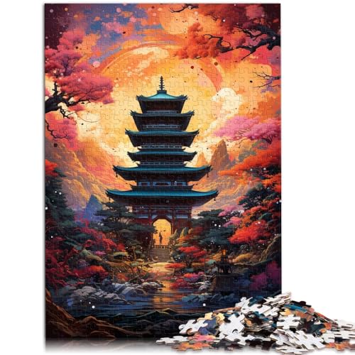 1000-teiliges Puzzle für Erwachsene, der Schrein, Lernspiele für Zuhause, DIY-Spielzeug, geeignet als Schreibtischdekoration, 50 x 75 cm, 1000-teiliges Puzzle für Erwachsene, der Schrein, Lernspiele für Zuhause, DIY-Spielzeug, geeignet als Schreibtischdekoration, 50 x 75 cm, von SYUNFEI