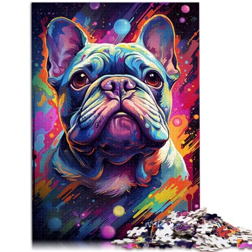Puzzle 2000 Teile für Erwachsene, eine sanfte Bulldogge, lustige Spiele ganze Familie, 70 x 100 cm, für 14-Jährige von SYUNFEI