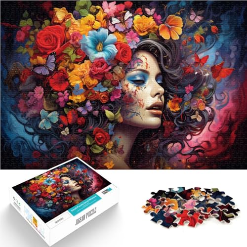Puzzle für Erwachsene, 2000 Teile, farbenfrohe Frauenkunst, das Weihnachtspuzzle mit Weihnachtsmann, 70 x 100 cm, für Teenager ab 14 Jahren Puzzle für Erwachsene, 2000 Teile, farbenfrohe Frauenkunst, das Weihnachtspuzzle mit Weihnachtsmann, 70 x 100 cm, für Teenager ab 14 Jahren von SYUNFEI