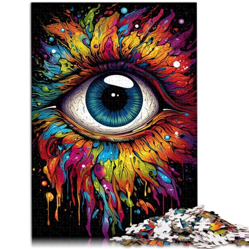Puzzle für Erwachsene, 1000 Teile, Farbige Fantasieaugen, DIY-Puzzle, Spielzeug, Wanddekoration, einzigartige Geburtstags, 50 x 75 cm, Puzzle für Erwachsene, 1000 Teile, Farbige Fantasieaugen, DIY-Puzzle, Spielzeug, Wanddekoration, einzigartige Geburtstags, 50 x 75 cm, von SYUNFEI