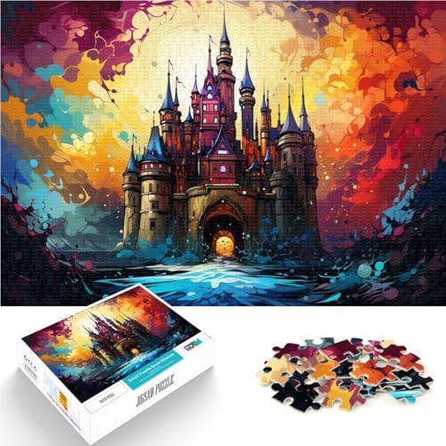 2000-teiliges Puzzle für Erwachsene, Pavelnis-Schloss, als Puzzle-Geschenk, Lernspiel zum Geburtstag, Weihnachten, 70 x 100 cm, für 14-Jährige 2000-teiliges Puzzle für Erwachsene, Pavelnis-Schloss, als Puzzle-Geschenk, Lernspiel zum Geburtstag, Weihnachten, 70 x 100 cm, für 14-Jährige von SYUNFEI