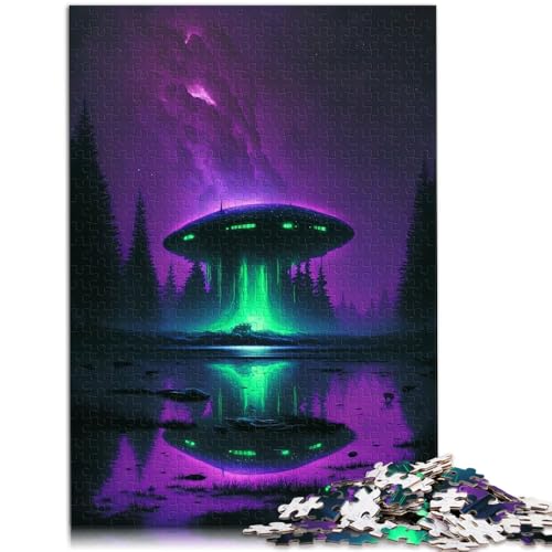 Puzzle für Erwachsene, 1000 Teile, mysteriöser Besucher, Spielspielzeug für die Familie, Geschenk, stärkt die Liebe zwischen Paaren, 26x38cm, für 14-Jährige Puzzle für Erwachsene, 1000 Teile, mysteriöser Besucher, Spielspielzeug für die Familie, Geschenk, stärkt die Liebe zwischen Paaren, 26x38cm, für 14-Jährige von SYUNFEI