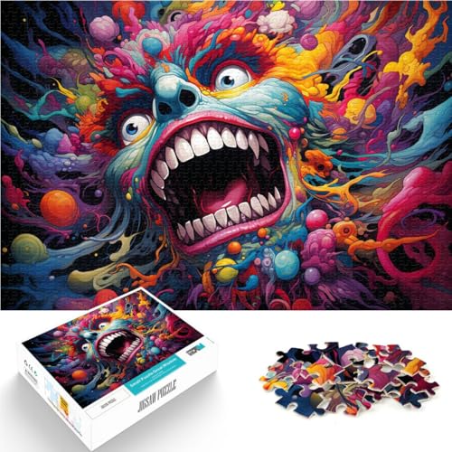 Puzzle 2000 Teile für Erwachsene, japanische Monster, Lernspiel, Herausforderungsspielzeug, Wichtelgeschenke, 70 x 100 cm, geeignet für Kinder und Jugendliche ab 14 Jahren Puzzle 2000 Teile für Erwachsene, japanische Monster, Lernspiel, Herausforderungsspielzeug, Wichtelgeschenke, 70 x 100 cm, geeignet für Kinder und Jugendliche ab 14 Jahren von SYUNFEI