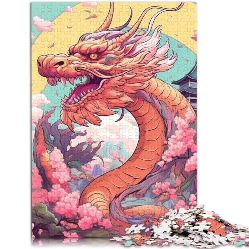 Puzzle 2000 Teile für Erwachsene, japanische Drachenkirsche, als Geschenk zu Weihnachten und zum Geburtstag, 70 x 100 cm, für Teenager ab 14 Jahren Puzzle 2000 Teile für Erwachsene, japanische Drachenkirsche, als Geschenk zu Weihnachten und zum Geburtstag, 70 x 100 cm, für Teenager ab 14 Jahren von SYUNFEI