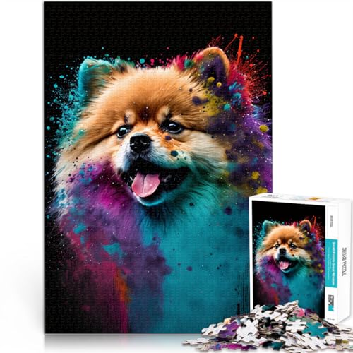 Puzzle für Erwachsene, 2000 Teile, Zwergspitz. Das Puzzle ganze Familie, 60 x 100 cm, für Teenager ab 14 Jahren. von SYUNFEI