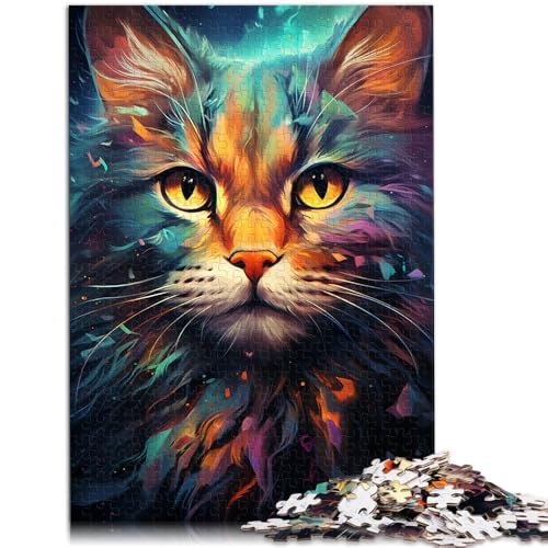 Puzzle für Erwachsene, 2000 Teile, Weltraumkatzen, Entspannungsspiele, einzigartige Geburtstags, 70 x 100 cm, für Teenager ab 14 Jahren von SYUNFEI
