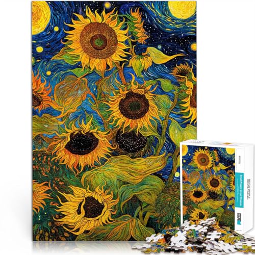 Puzzle 1000 Teile für Erwachsene Sunflower Art Puzzle Lernspiele Lernspiel für Geburtstag, Weihnachten 19,7 Zoll x 29,5 Zoll Geeignet für und Jugendliche ab 14 Jahren Puzzle 1000 Teile für Erwachsene Sunflower Art Puzzle Lernspiele Lernspiel für Geburtstag, Weihnachten 19,7 Zoll x 29,5 Zoll Geeignet für und Jugendliche ab 14 Jahren von SYUNFEI