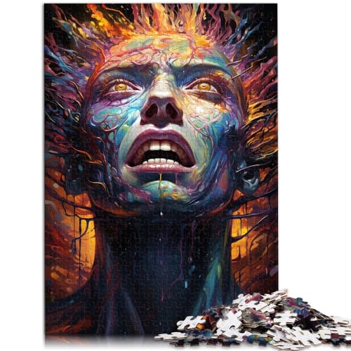 Puzzle für Erwachsene, 1000 Teile, kosmisches Monster, Lernspiele, Heimdekorationspuzzle, 38x52cm, für Jugendliche ab 14 Jahren Puzzle für Erwachsene, 1000 Teile, kosmisches Monster, Lernspiele, Heimdekorationspuzzle, 38x52cm, für Jugendliche ab 14 Jahren von SYUNFEI